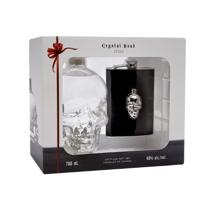Crystal Head Vodka, Giftpack med lommelærke