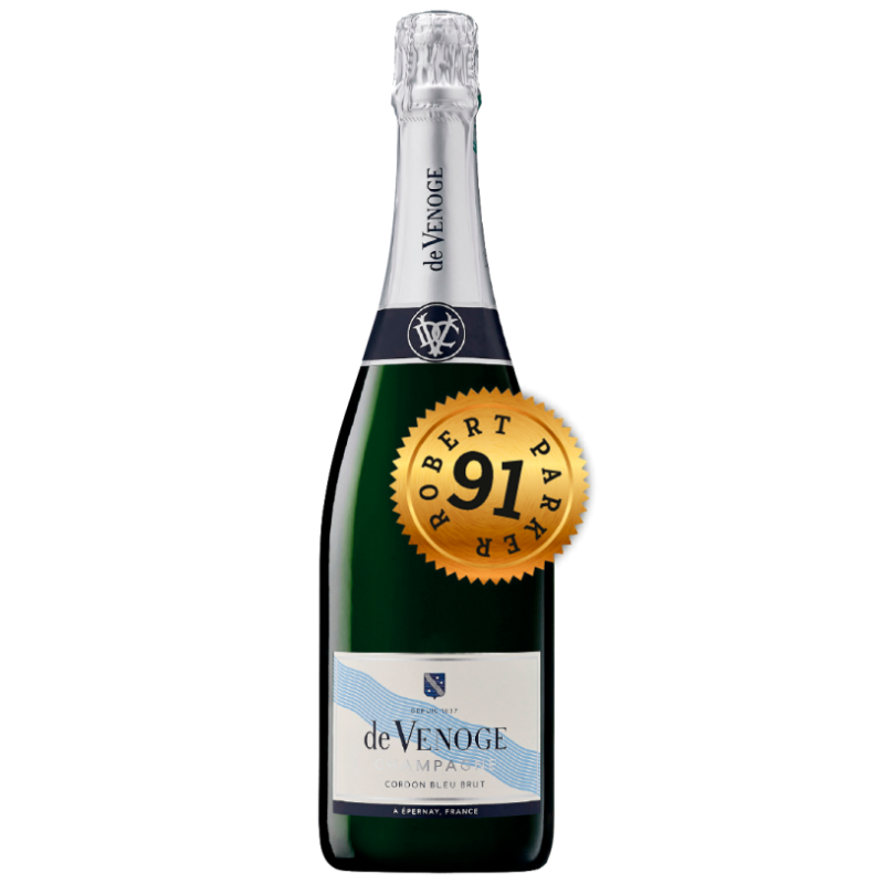 De Venoge Champagne, Cordon Blue, Brut Select