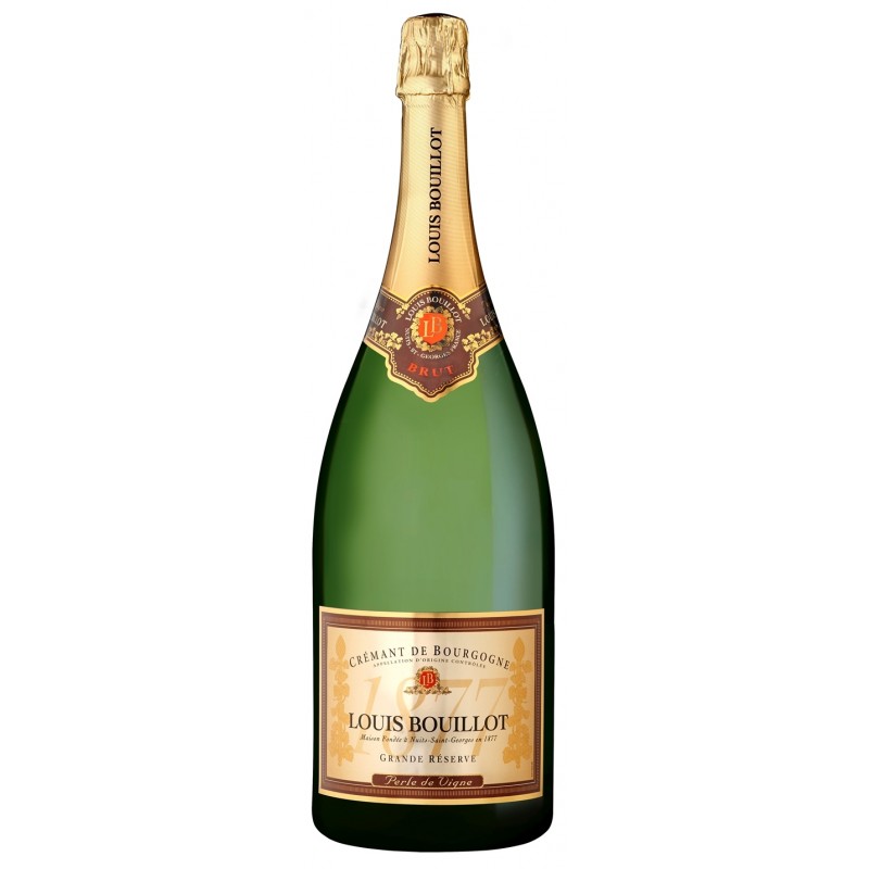 Louis Bouillot, Grande Reserve, Cremant de Bourgogne, Brut, DOBBELT MAGNUM