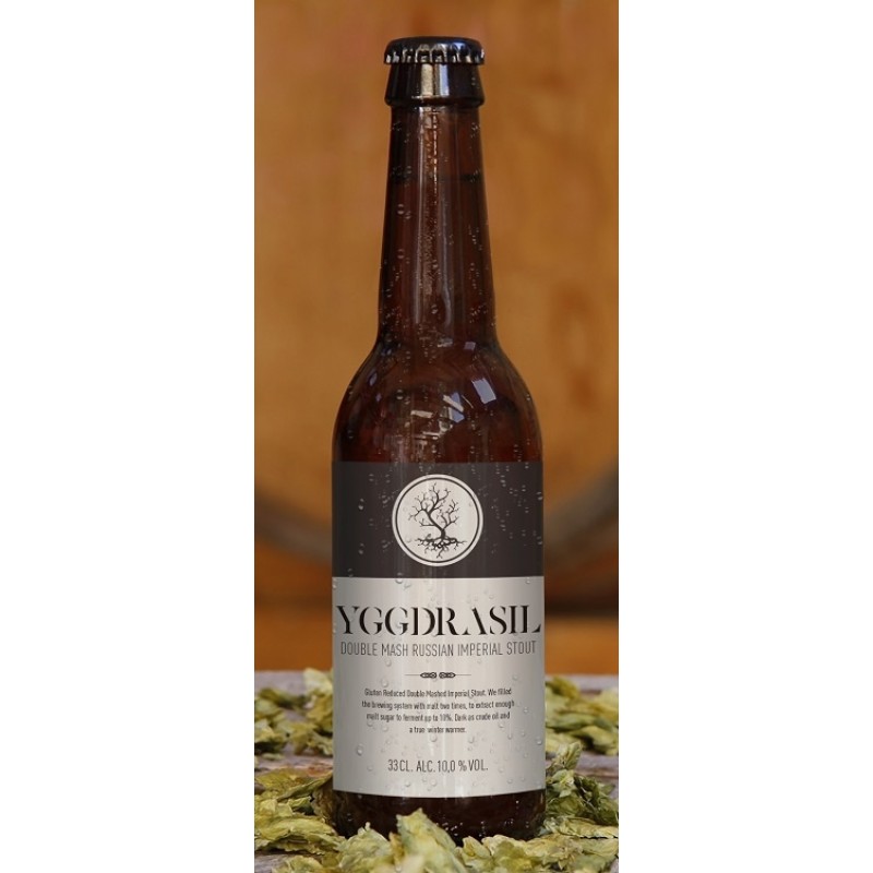 Munkebo Mikrobryg, Yggdrasil, Imperial Stout - Gluten Reduceret