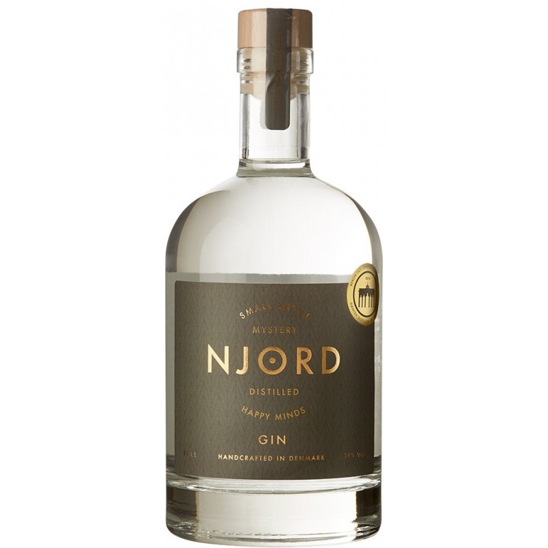 Njord Mystery Gin, Distilled Happy Minds, Small Batch