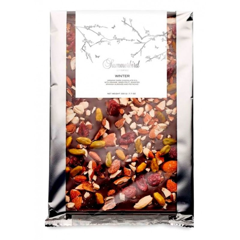 Summerbird, Winter Chokoladebar 220 gram.