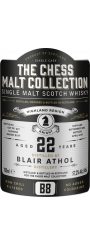 The Chess Malt Collection, Black Athol 22 års, Single Highland Malt Whisky - Black Knight - B8