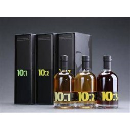 Braunstein, Dansk Single Malt Whisky, Library Collection 10:1+2+3